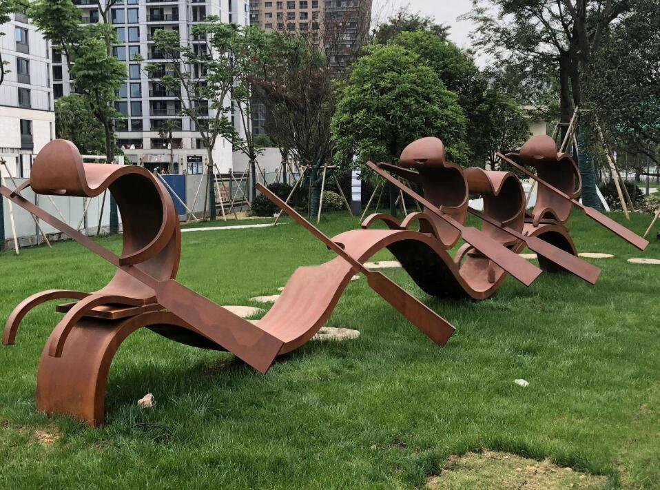 张家口锈钢板造型